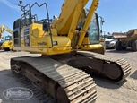 Used Komatsu Excavator in yard